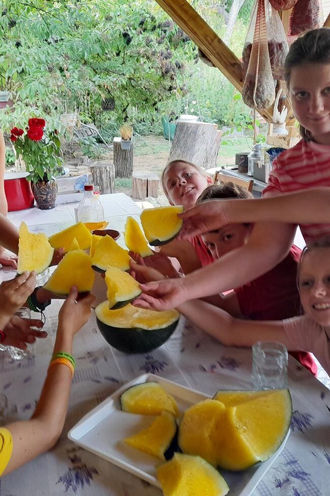 Kisnána, nyári tábor gyerekeknek, állatos tábor, tanyasi tábor, falusi táborok